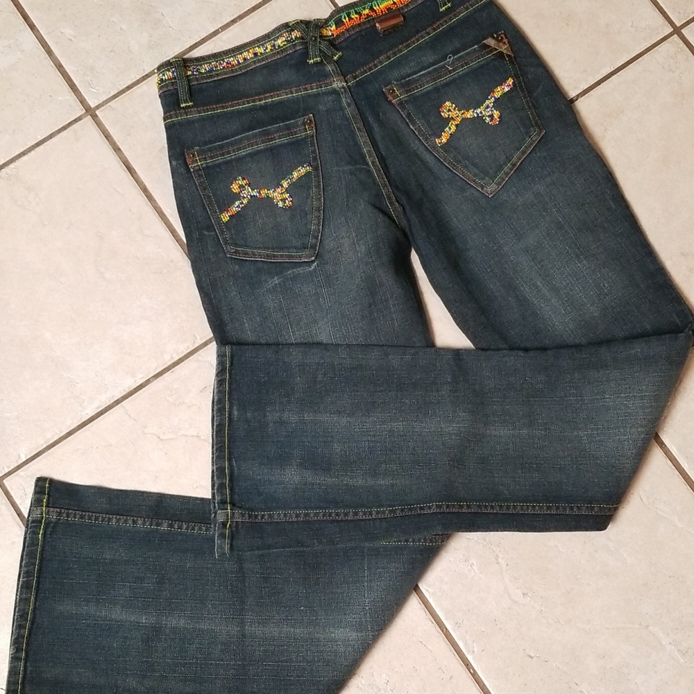 LRG Luxurie Jeans Indian Bead Women's 9/10